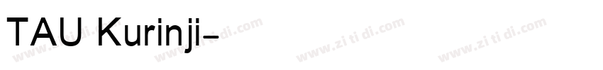 TAU Kurinji字体转换